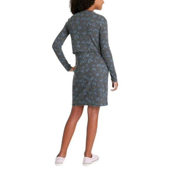 Girls' Tie-Front Cardigan & Dress Set | art class™ | Small (6-6X) - Picture 10 of 11
